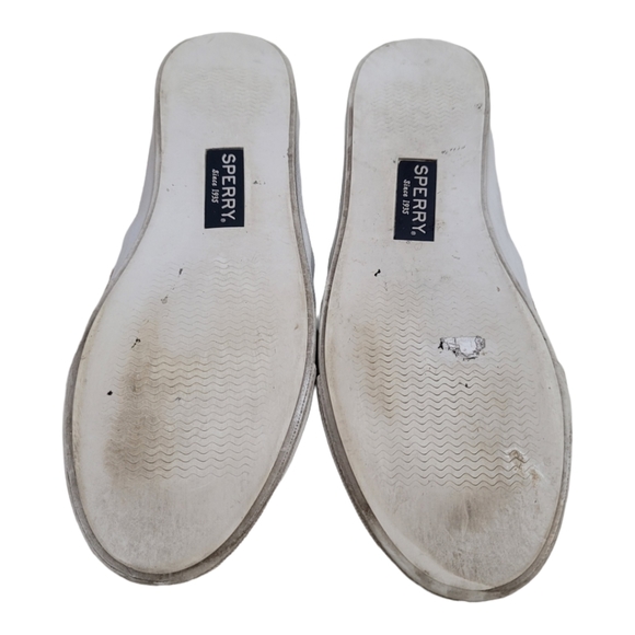 Sperry Seaside Perf Women's Tan Sneakers size 8.5 - Picture 8 of 8